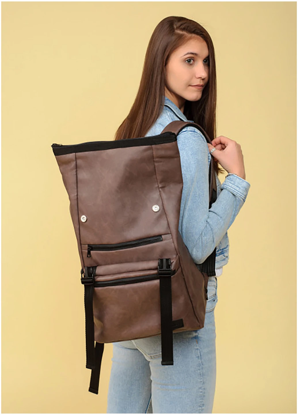 Жіночий рюкзак 43х31х14 см Sambag (252154697)