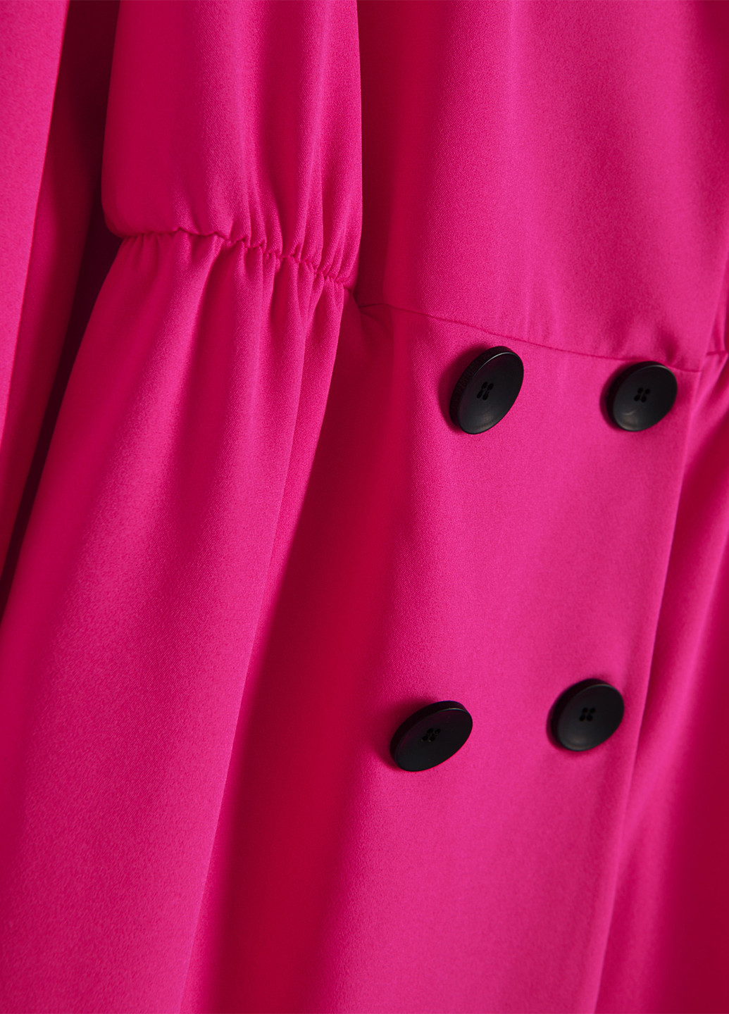 Розовое кэжуал, коктейльное платье платье-жакет Reserved однотонное
