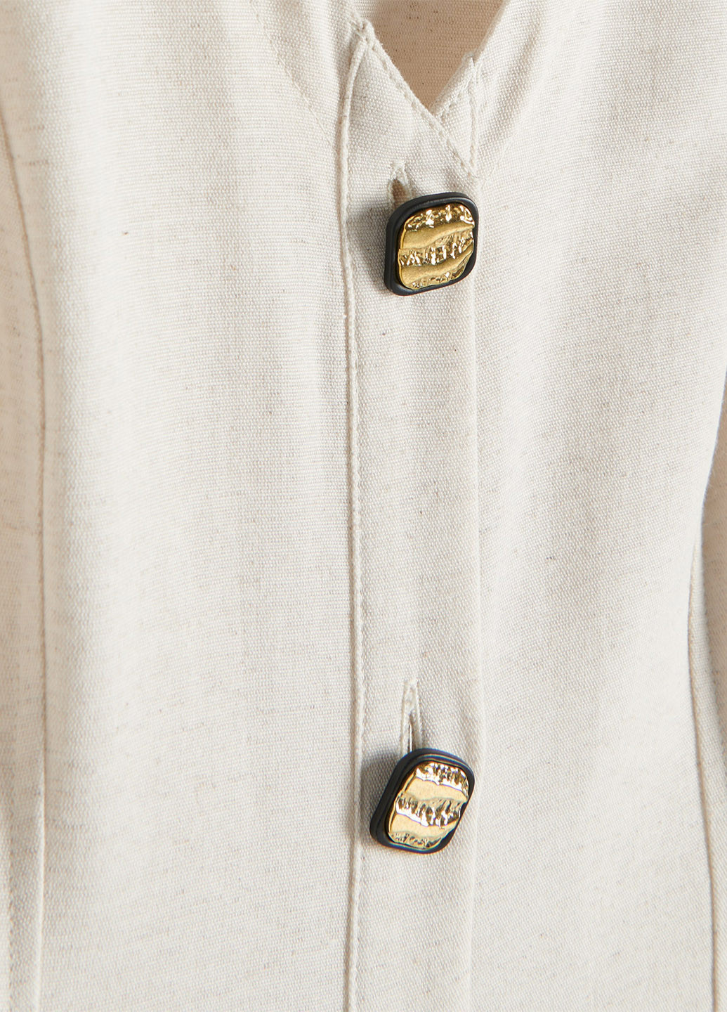 Світло-бежева кежуал сукня Reserved меланжева