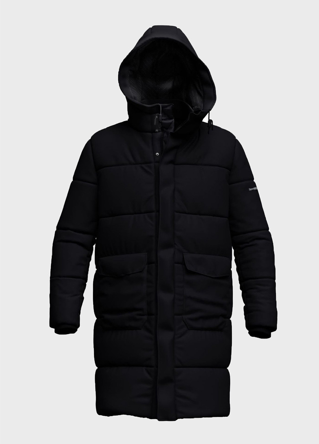 Чорна зимня куртка Pepe Jeans