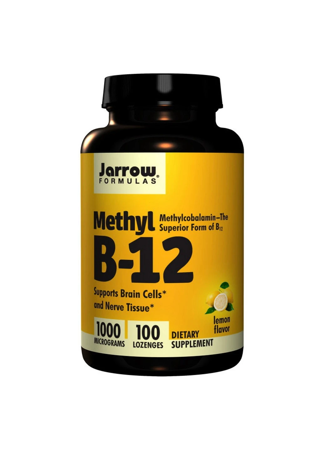 Вітамін Б12 Methyl B-12 1000 mcg (100 капс) джара формула lemon Jarrow Formulas (255407455)