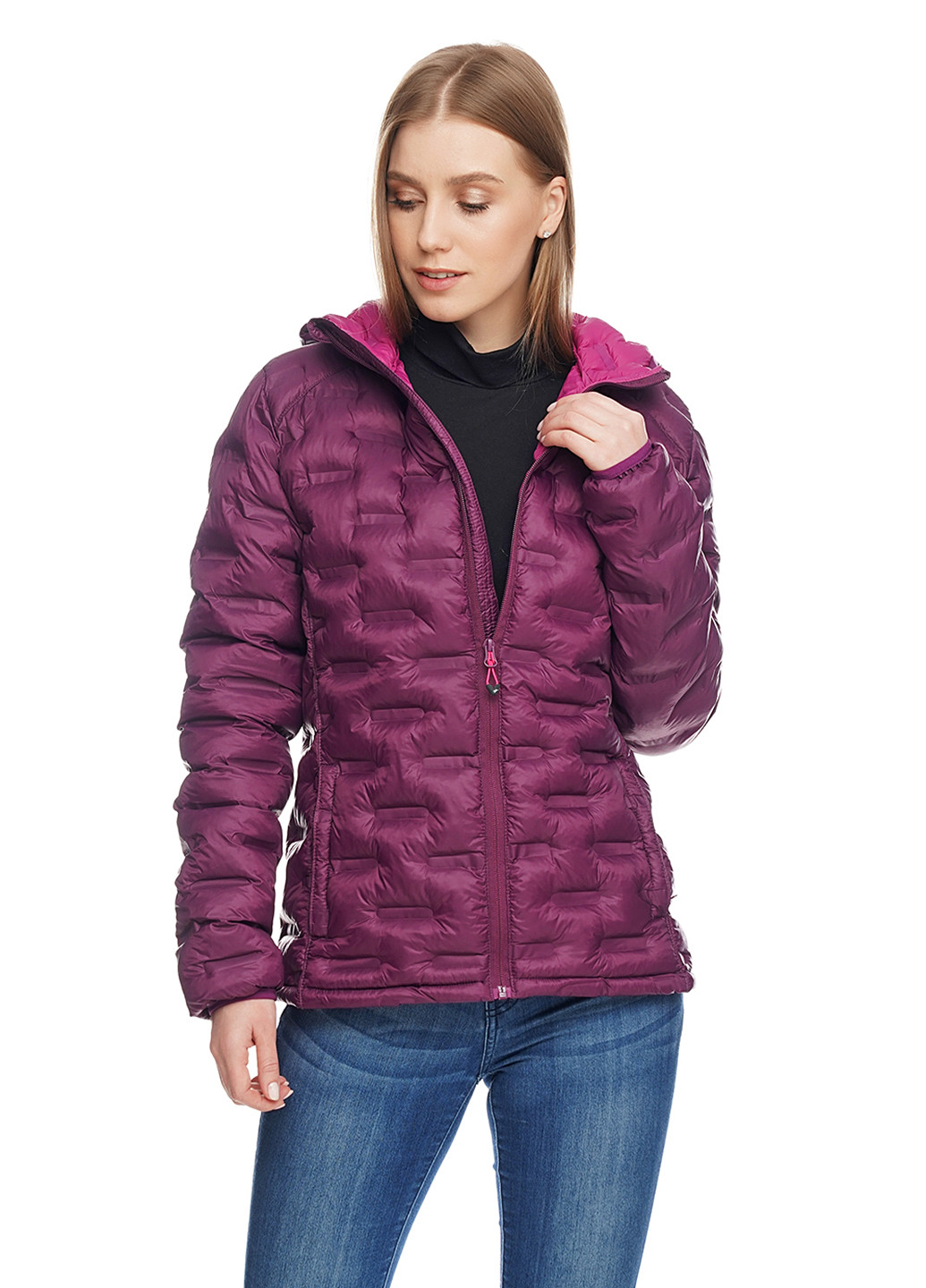 Фиолетовая зимняя куртка Alpine Crown