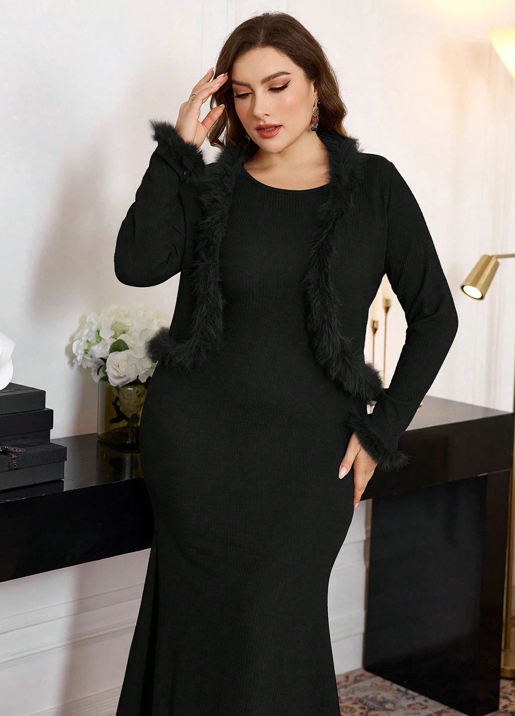 Костюм (кардиган, сукня) SHEIN (341285978)