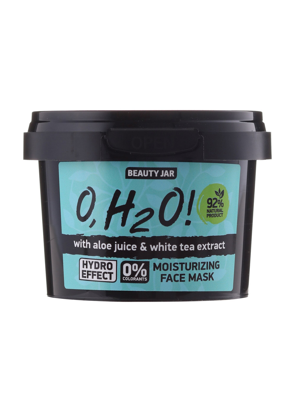 Зволожувальна маска для обличчя O, H2O 120 г Beauty Jar (252305675)