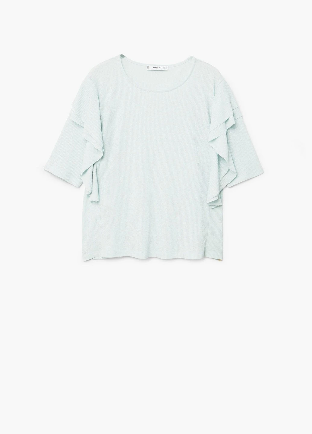 Блакитна блуза Mango