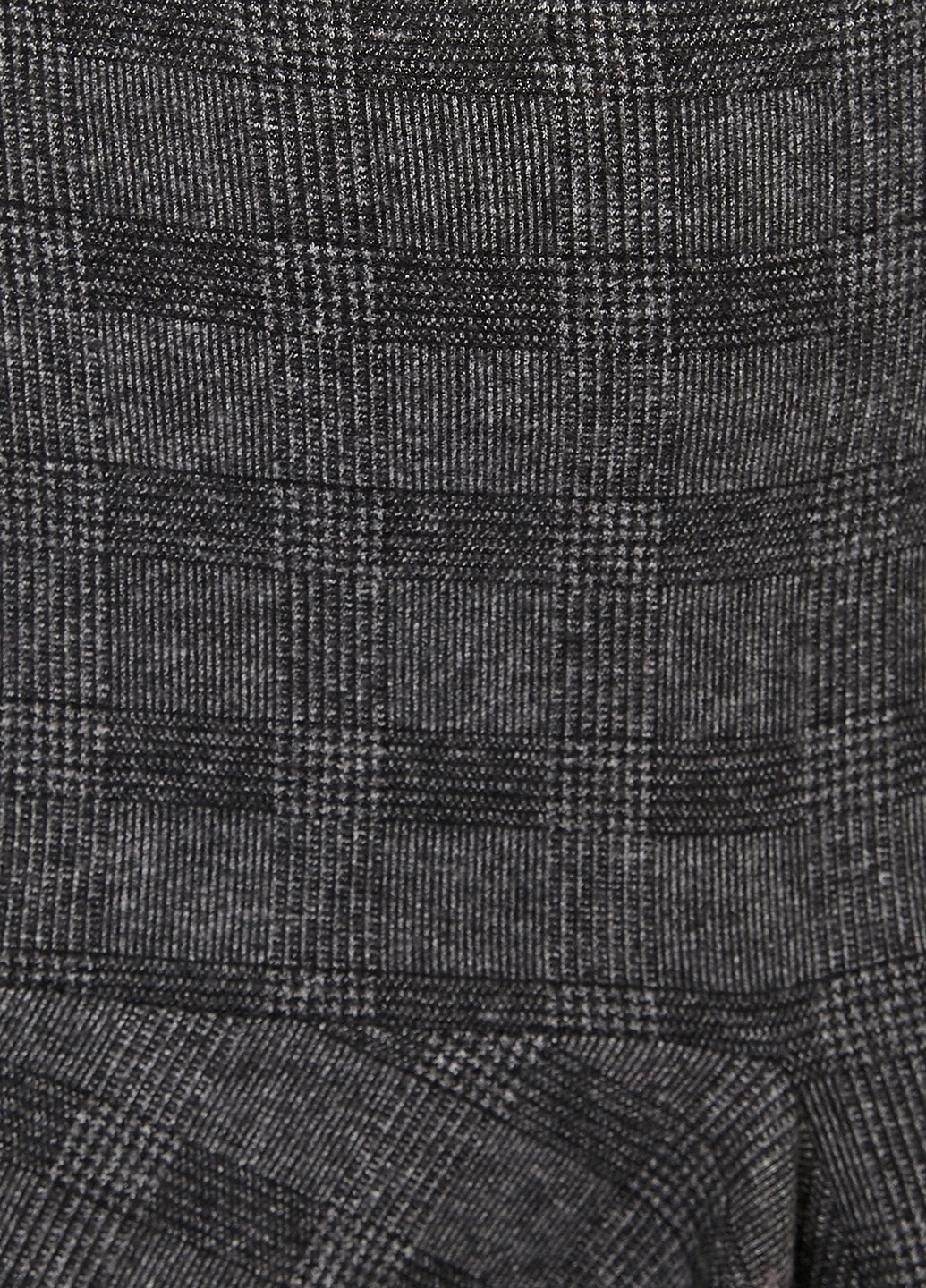 Серая кэжуал с абстрактным узором юбка KOTON а-силуэта (трапеция)