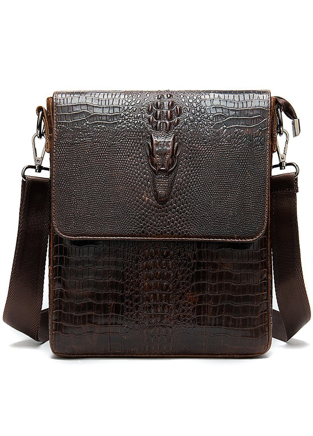 Мужская кожаная сумка 28,5х22х5,5 см Vintage (252131996)