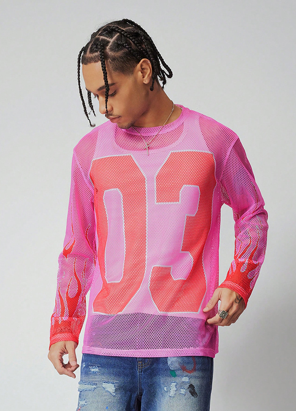 Лонгслів SHEIN напис рожевий спортивні поліестер