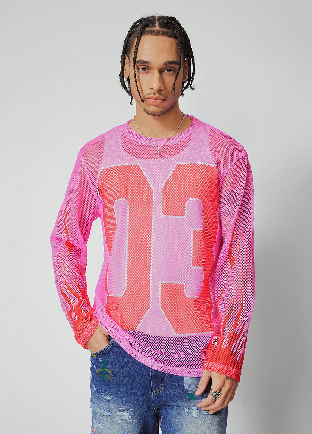 Лонгслів SHEIN напис рожевий спортивні поліестер