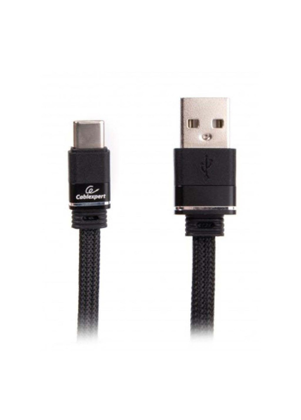 Дата кабель (CCPB-C-USB-10BK) Cablexpert usb 2.0 am to type-c 1.0m flat (239382741)