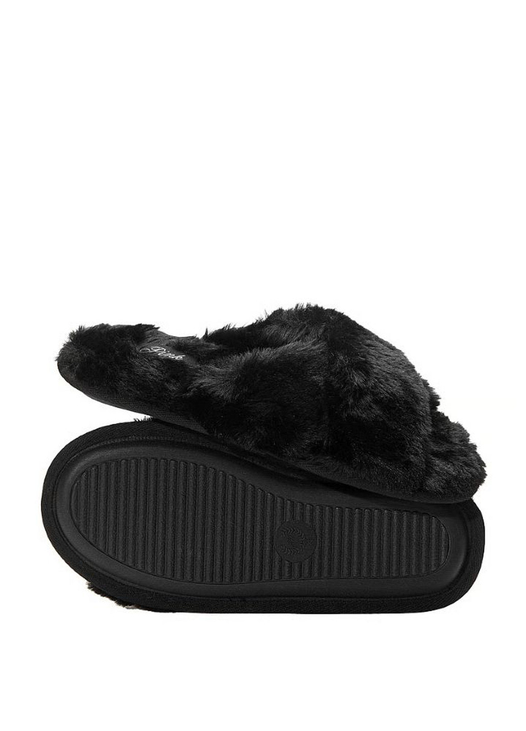 Черные тапки Victoria's Secret