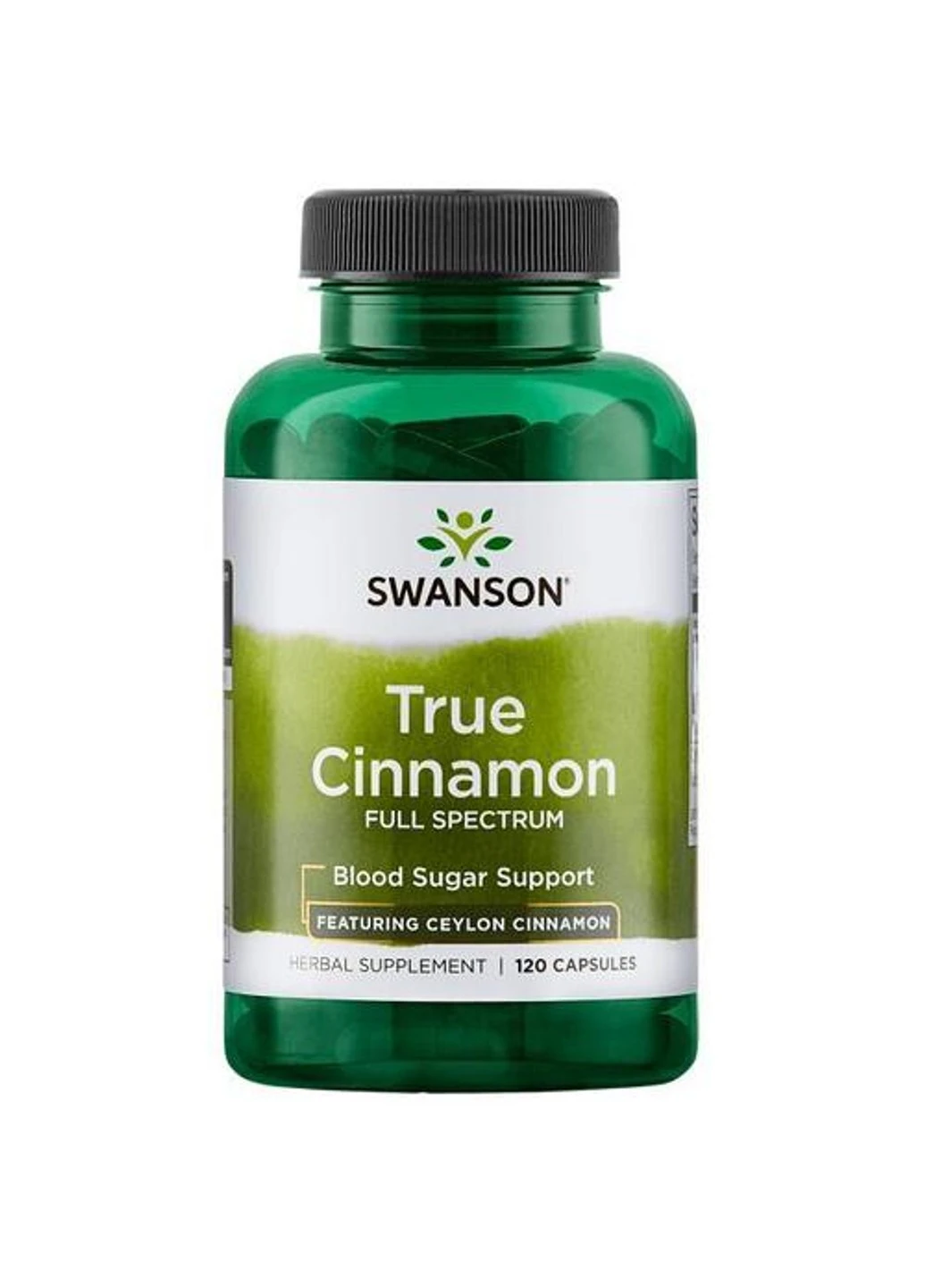 Екстракт кориці True Cinnamon 120 капсул Swanson (255407967)