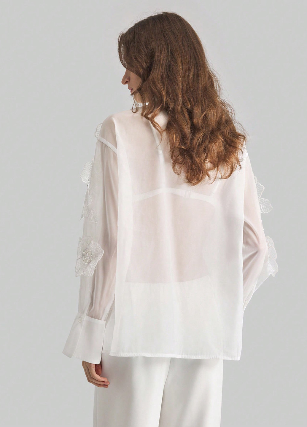 Белая блуза SHEIN