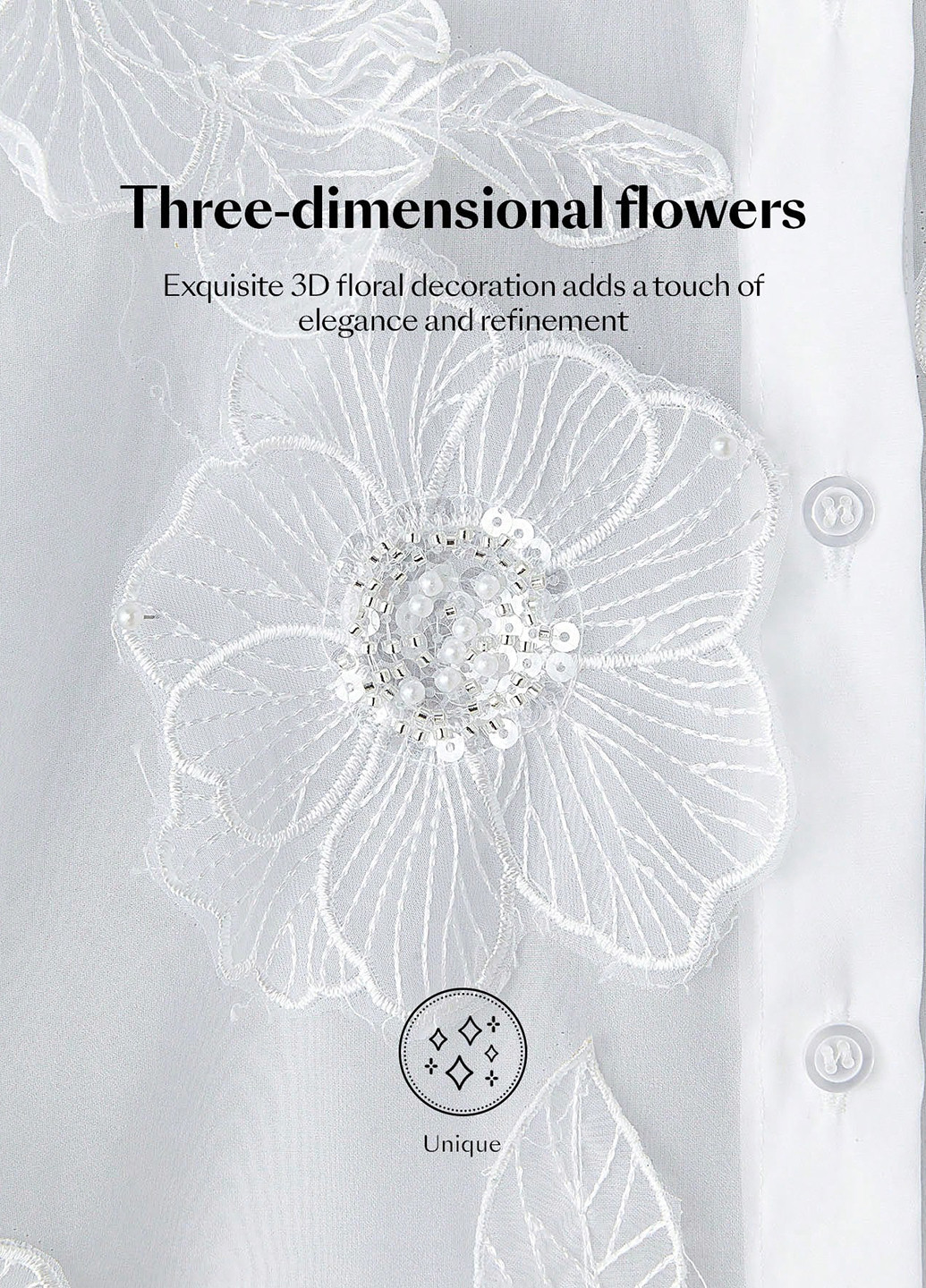 Белая блуза SHEIN