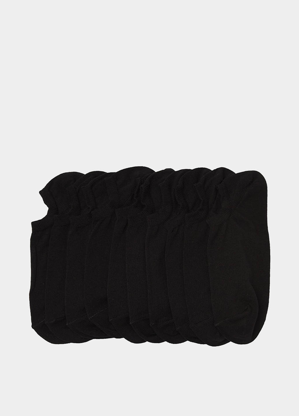 Чорні шкарпетки (5 пар) Trendyol однотонні (329038722)