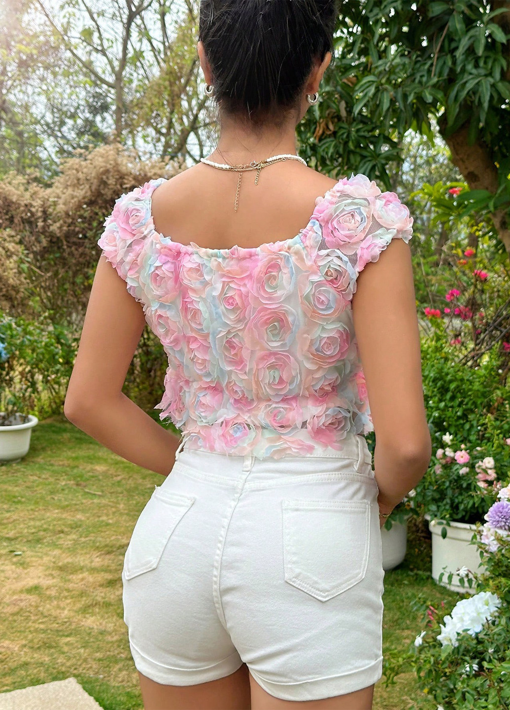 Комбінована блуза SHEIN