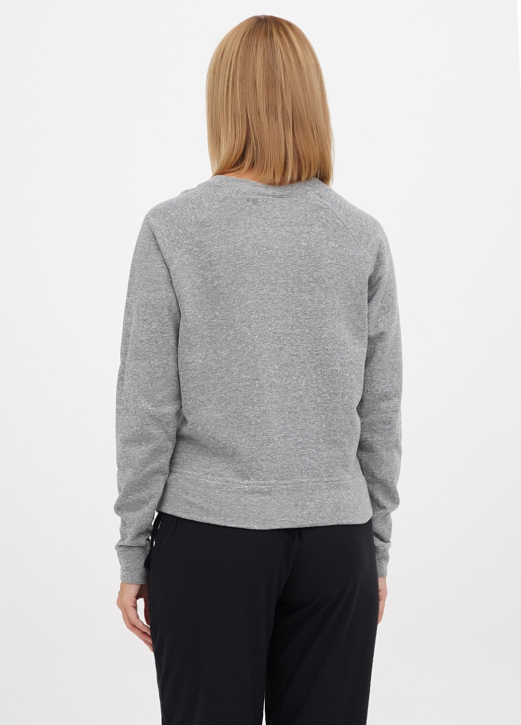 Серый свитшот Concepts Sport меланж без декора (308588593)