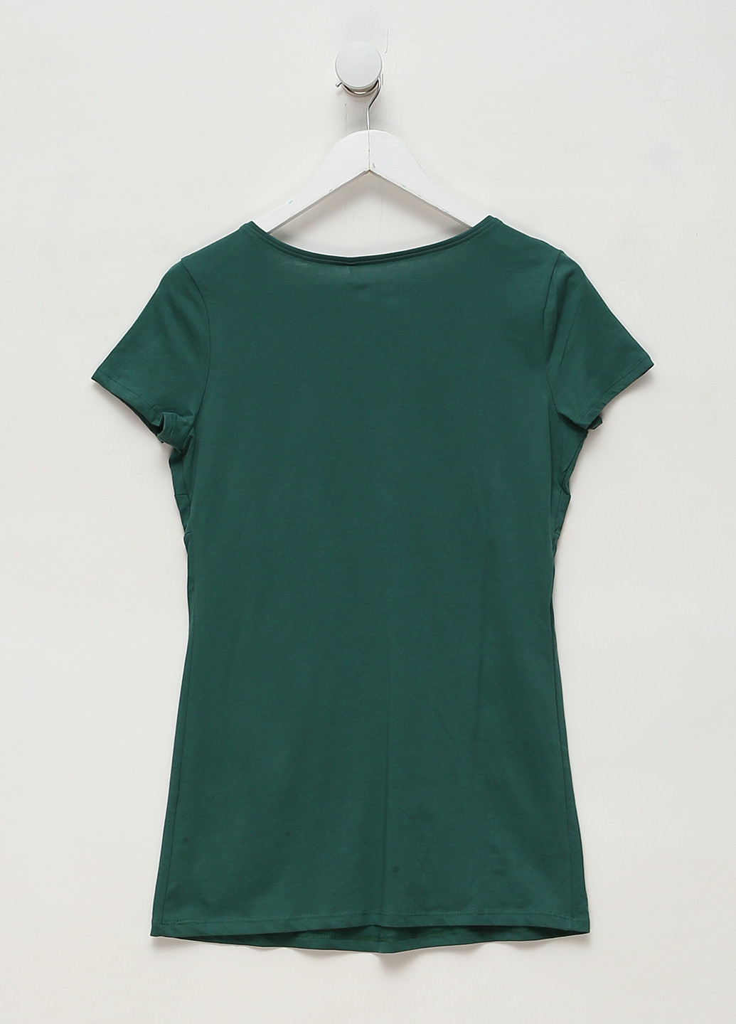 Темно-зелена літня футболка для мам, що годують Gina Benotti