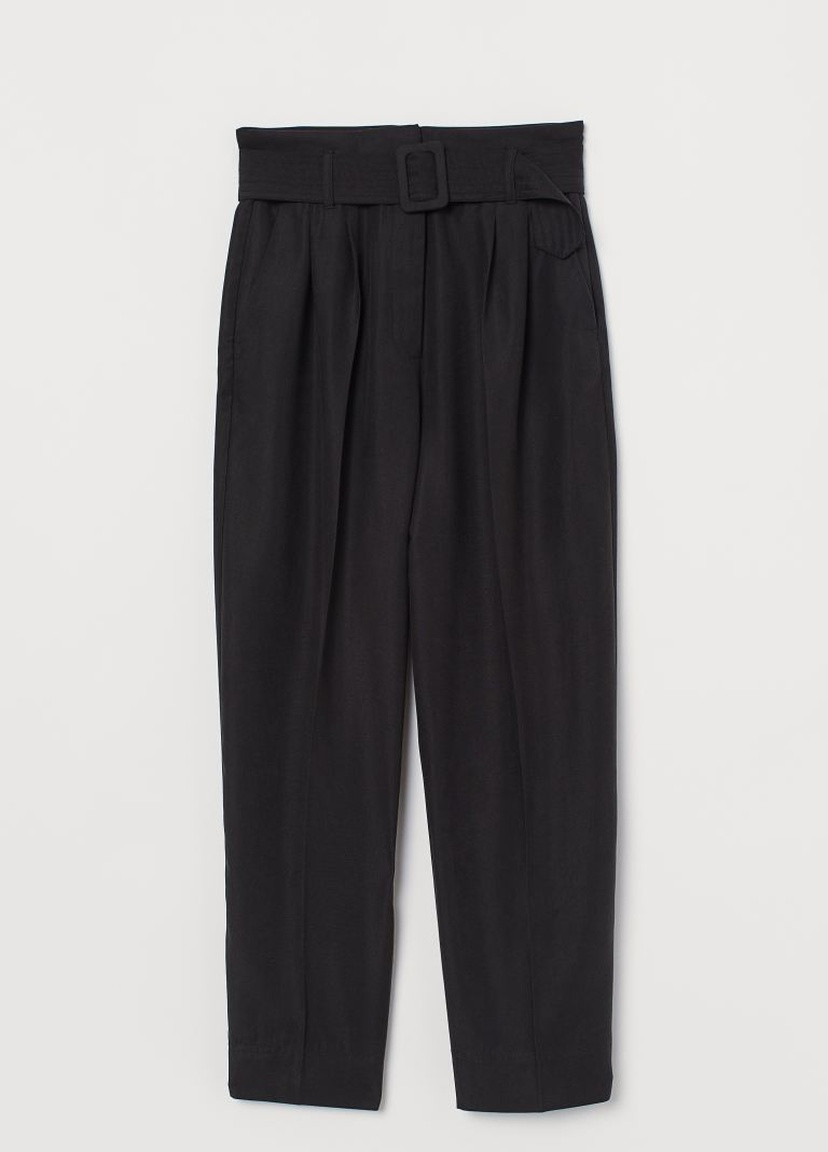 Укороченные брюки с поясом H&M (214304022)