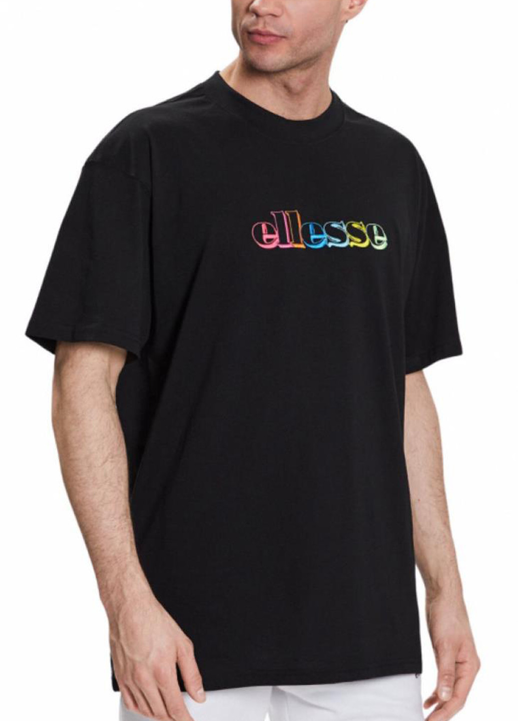 Чорна футболка shr17642-011 Ellesse Monda Tee