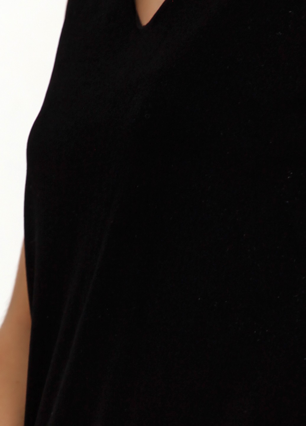Черное кэжуал платье Everis однотонное
