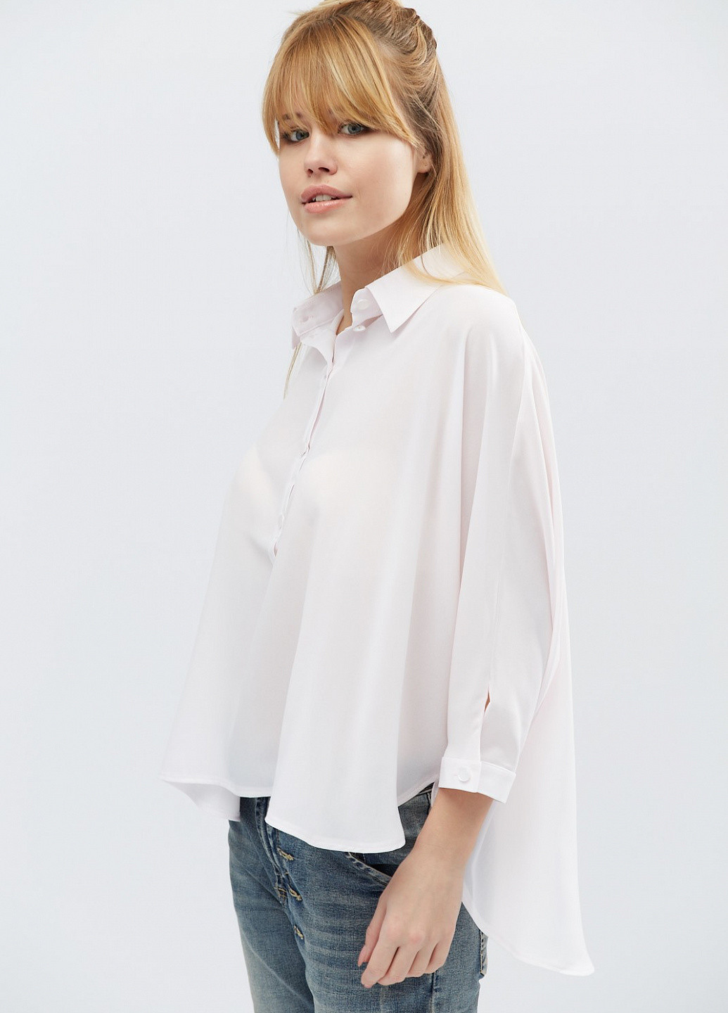 Блідо-рожева блуза Carica