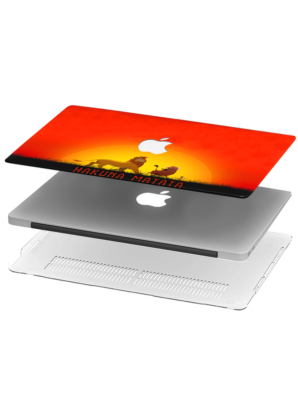 Чехол пластиковый для Apple MacBook Pro 15 A1707 / A1990 Король Лев (Lion King) (9649-1832) MobiPrint (218508537)