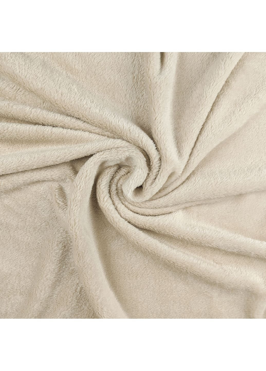 Плед флісовий Фланель бежевий, 150х195см (164488) Home Line (254076822)