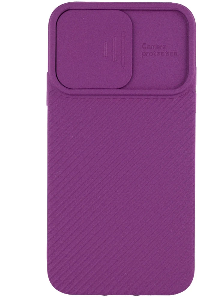 Чохол Camshield Square TPU зі шторкою для камери для Apple iPhone XS Max (6.5 ') Фіолетовий (is_00000042554_10) Epik (229725984)