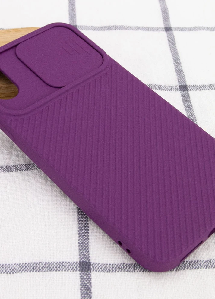 Чохол Camshield Square TPU зі шторкою для камери для Apple iPhone XS Max (6.5 ') Фіолетовий (is_00000042554_10) Epik (229725984)