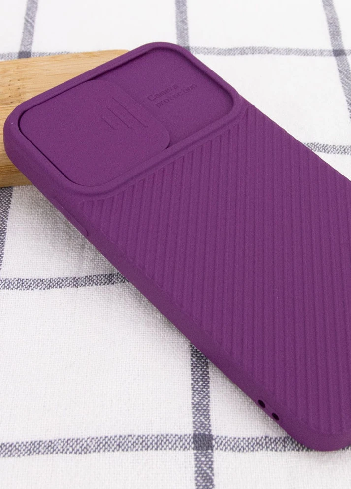 Чохол Camshield Square TPU зі шторкою для камери для Apple iPhone XS Max (6.5 ') Фіолетовий (is_00000042554_10) Epik (229725984)