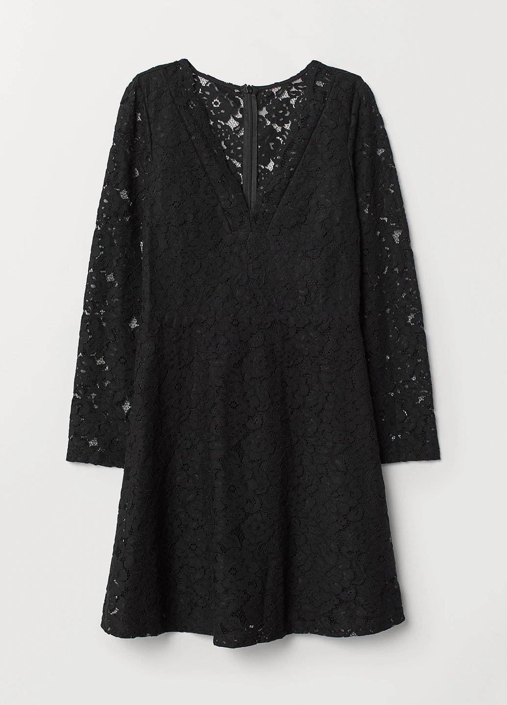 Чорна кежуал сукня кльош H&M