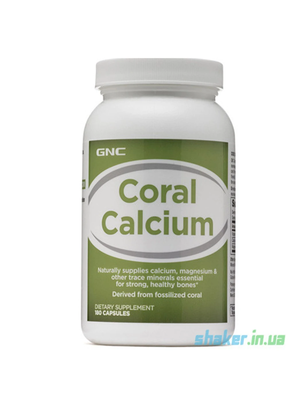 Кораловий кальцій Coral Calcium (180 капс) GNC (255408223)