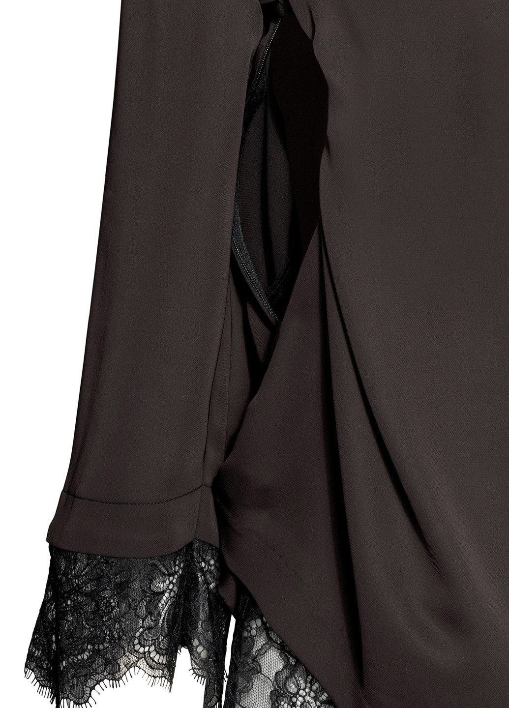Черная демисезонная блуза для беременных H&M
