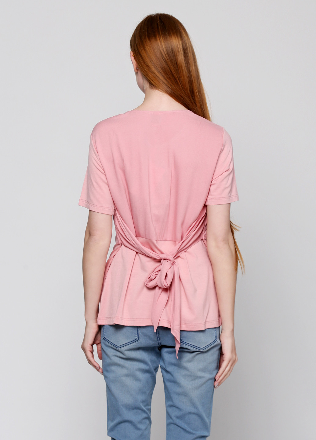Рожева літня блуза Ichi