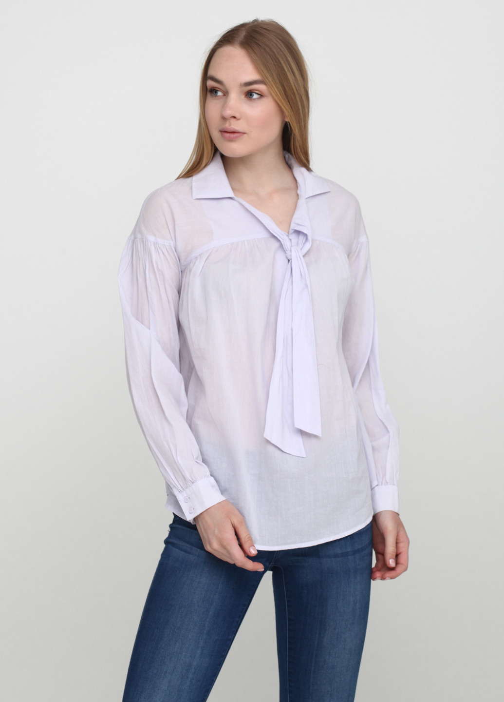 Сиреневая блуза Kookai