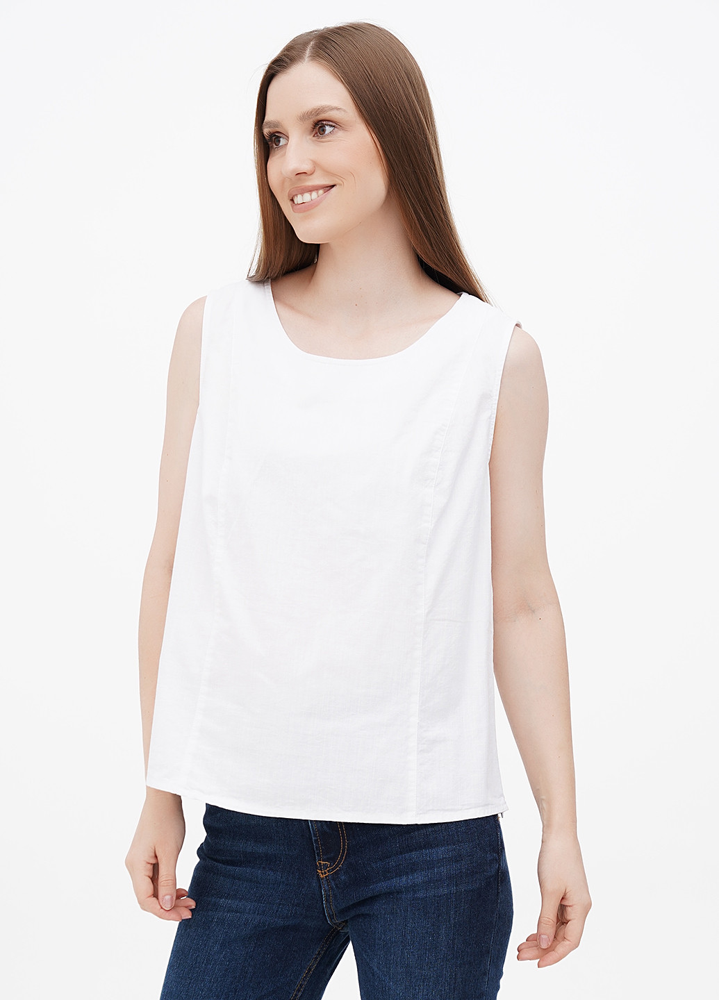 Белая блуза Collection L