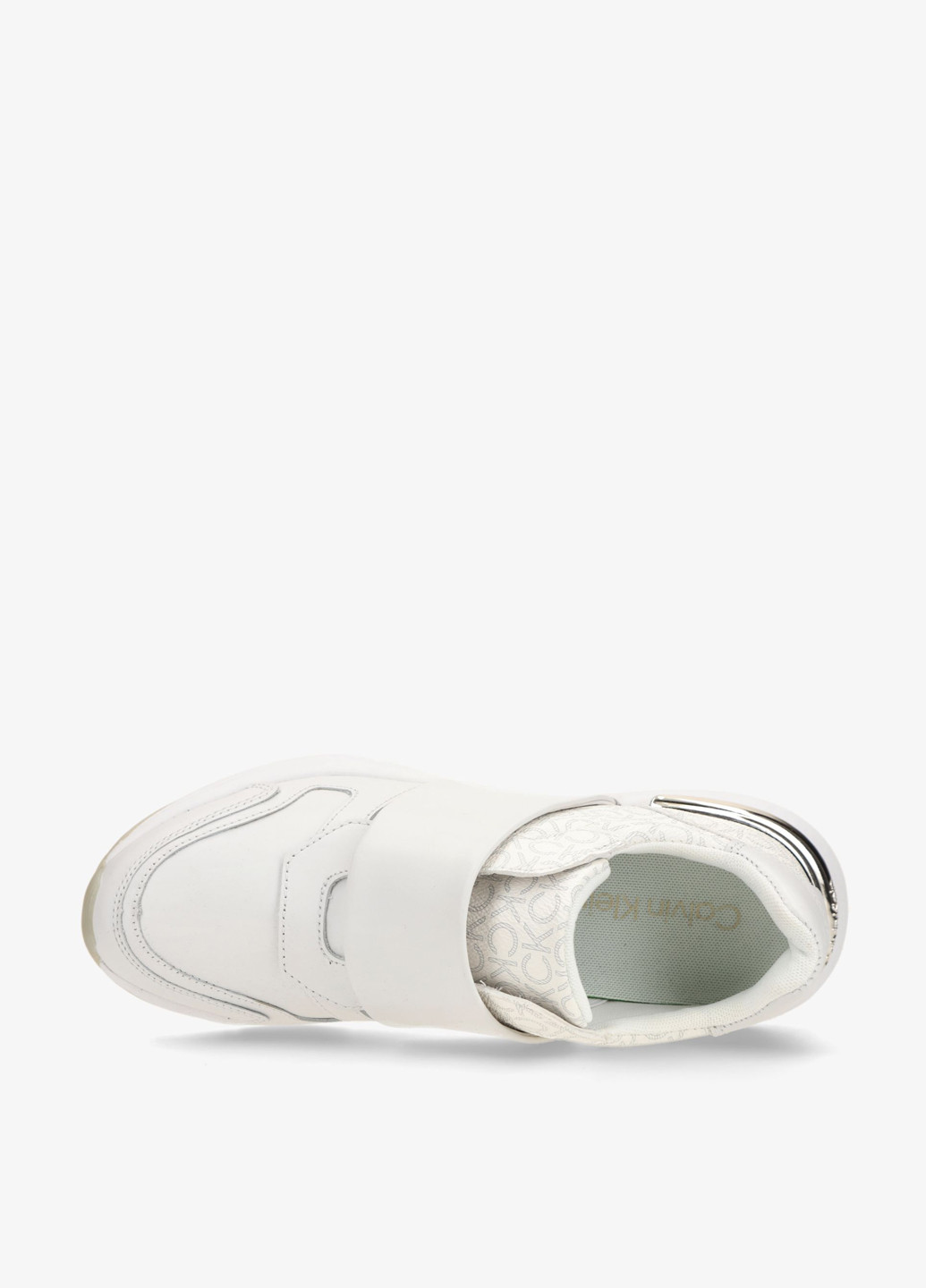 Білі всесезонні кросівки Calvin Klein FLEXI RUN SLIP ON- MONO MIX