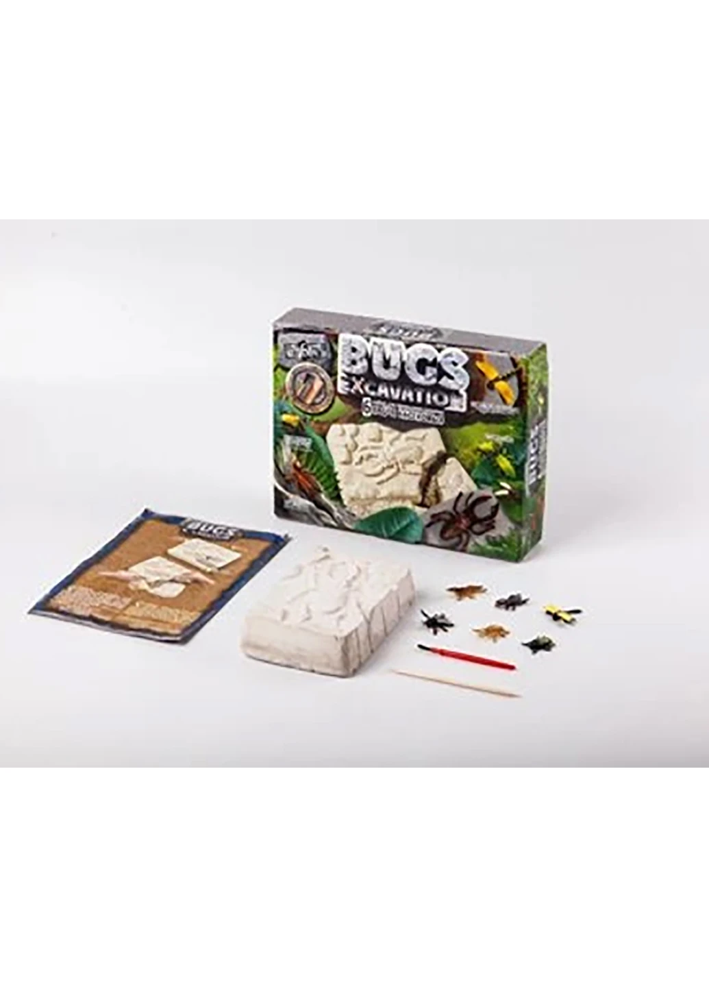Набір для проведення розкопок "BUGS EXCAVATION" 7582 Danko Toys BEX-01-01,02,03,04 (255260095)