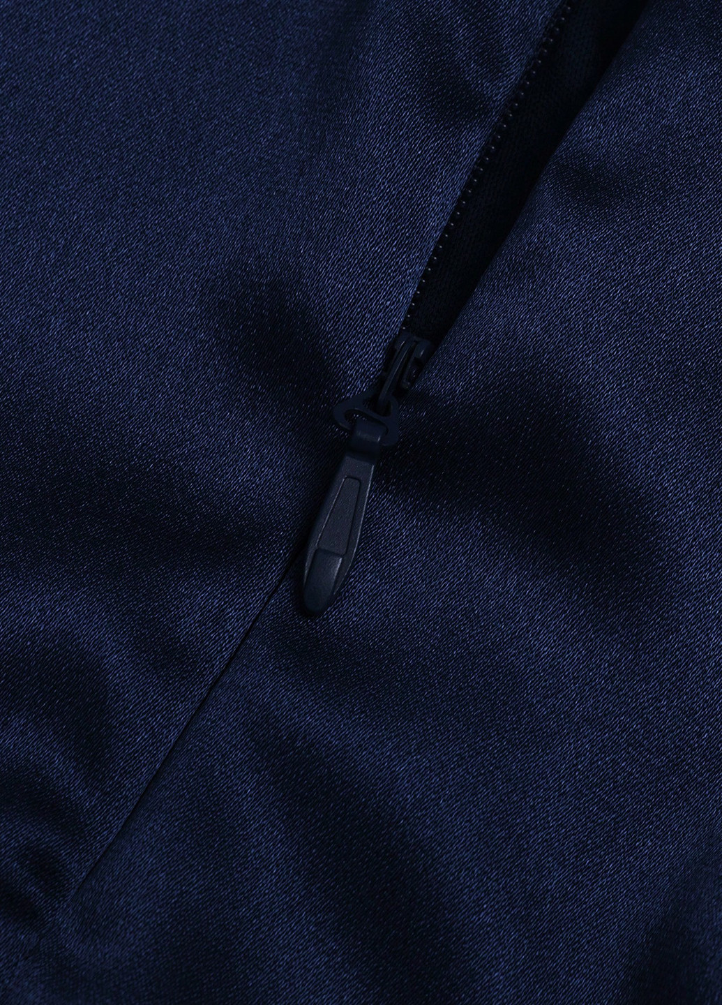 Темно-синее вечернее платье а-силуэт SHEIN однотонное