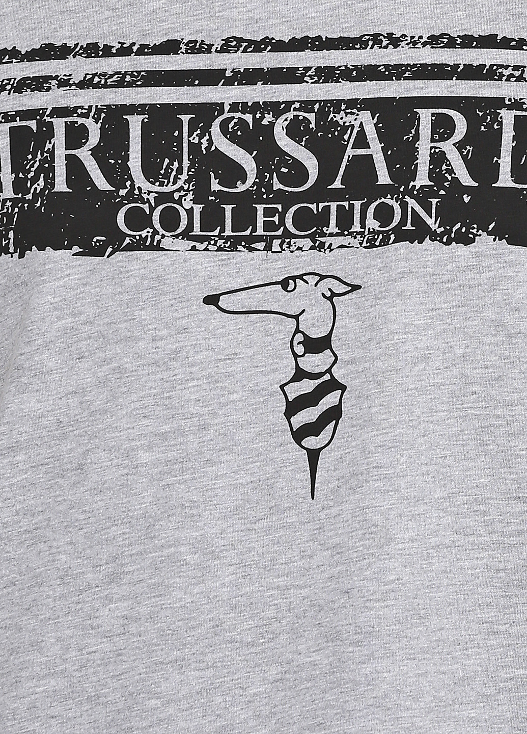 Світло-сіра футболка Trussardi