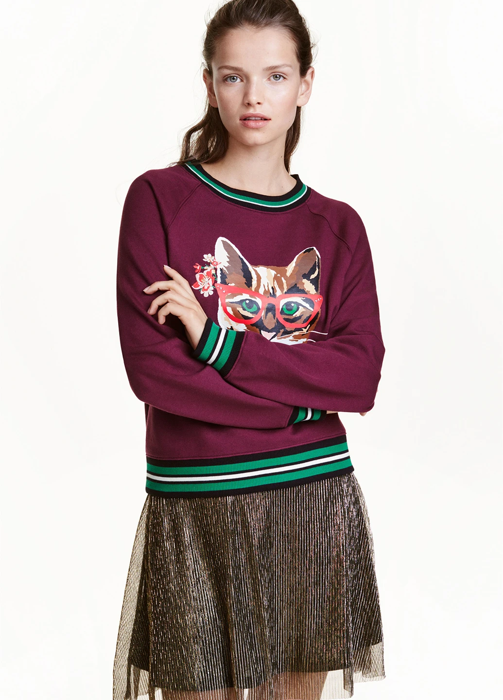 Спідниця літо,золотистий, Divided H&M (251911882)