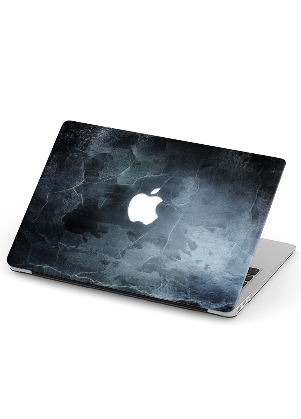 Чехол пластиковый для Apple MacBook Pro 13 A2289 / A2251 / A2338 Черный дымчатый мрамор(9772-2391) MobiPrint (218867972)