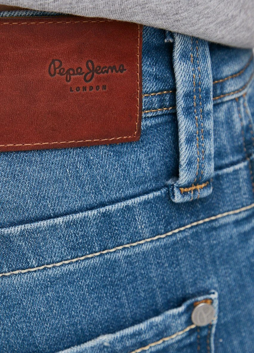 Светло-синие демисезонные джинсы Pepe Jeans