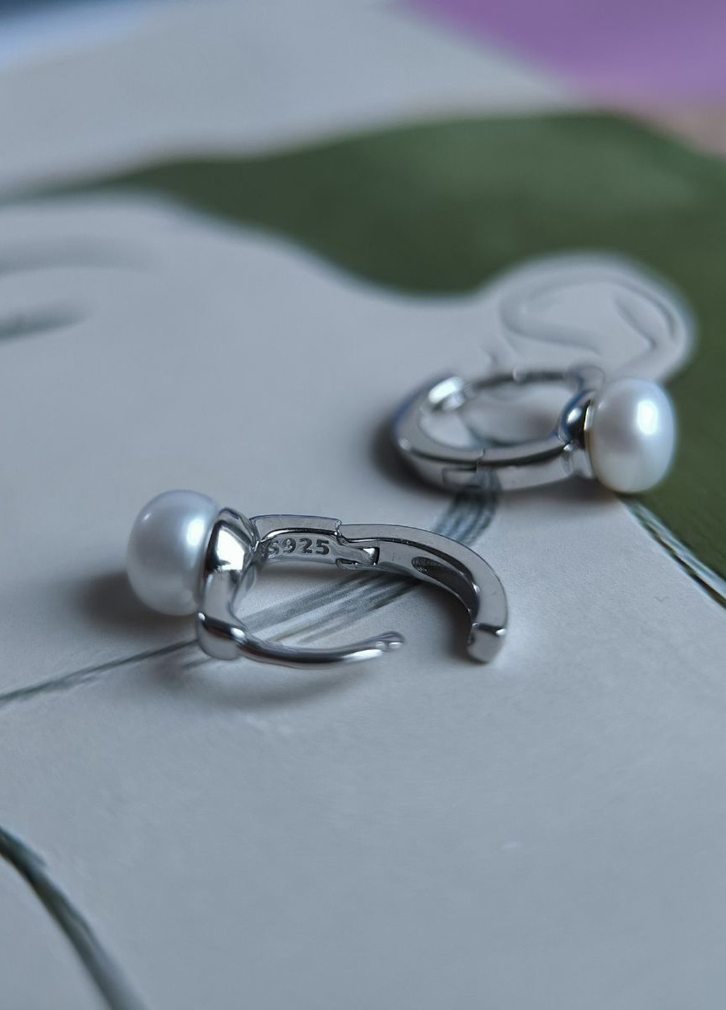 Сережки Silver Flame (350941318)