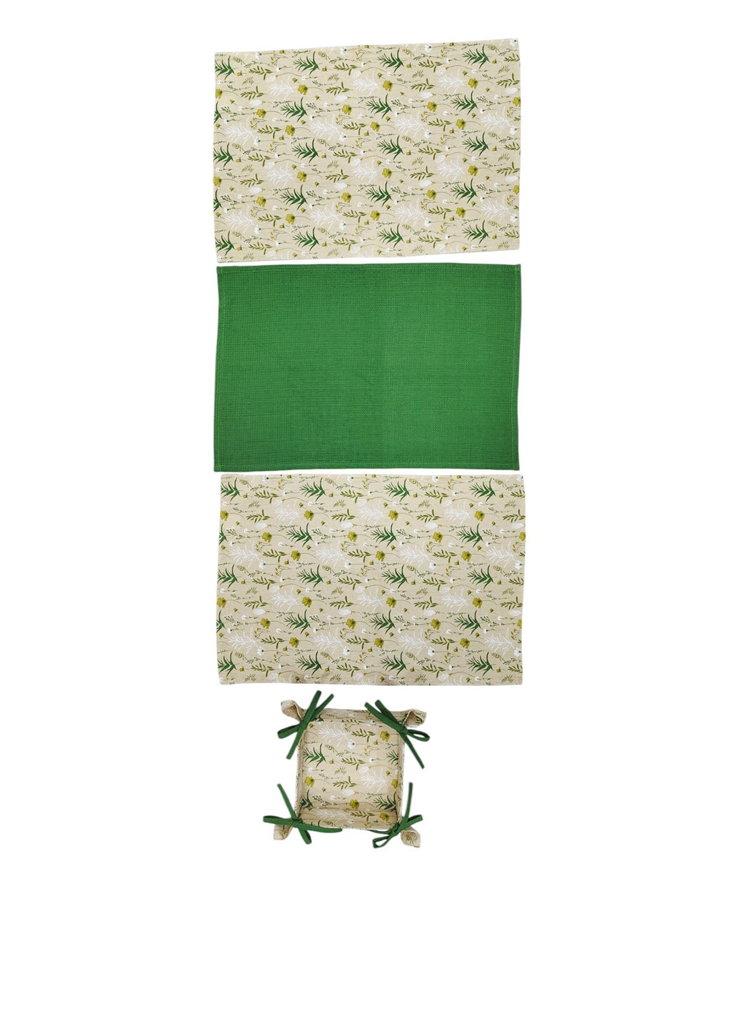 Полотенце (3 шт.), 40х60 см Soho цветочный комбинированный