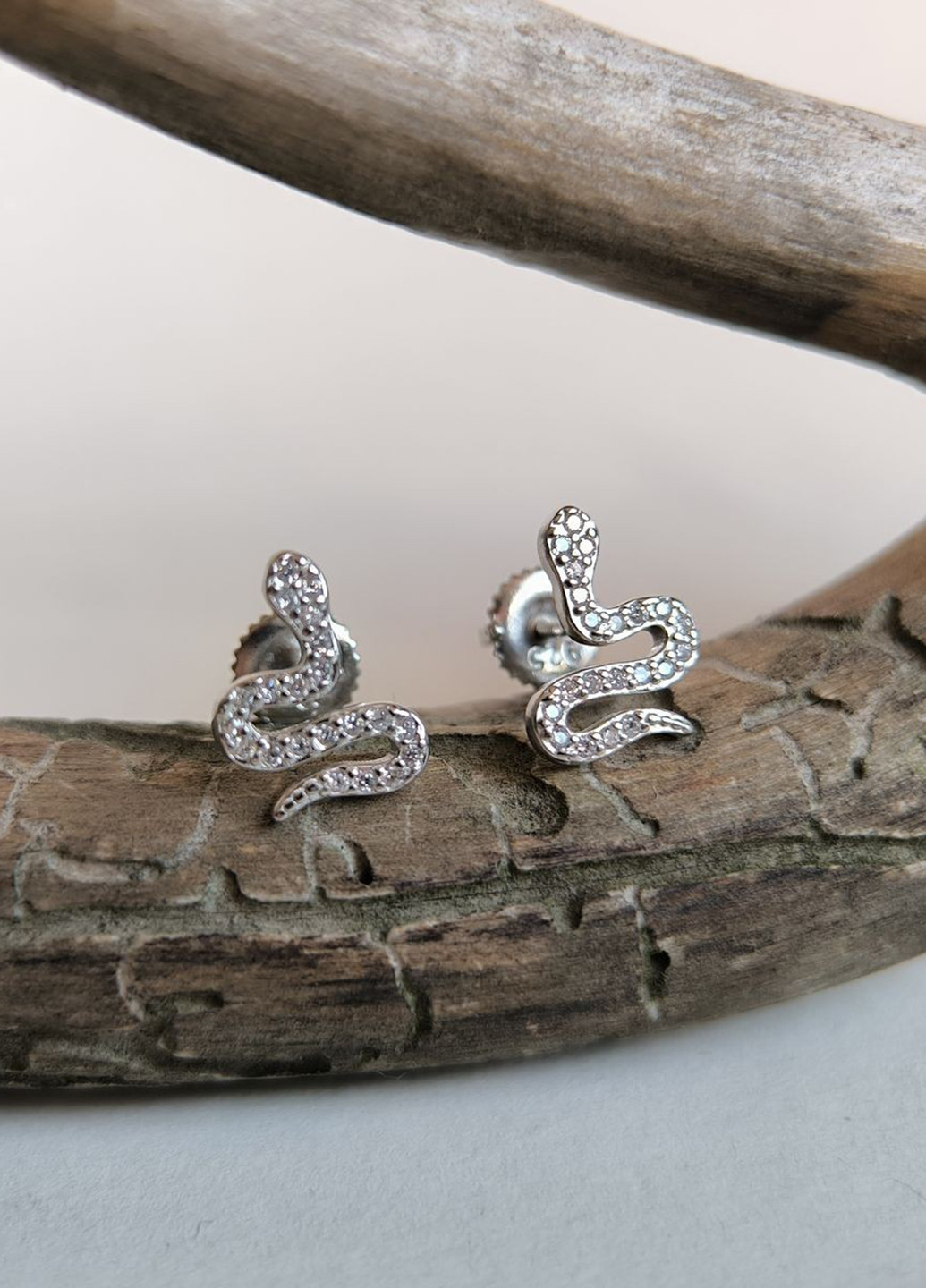 Сережки Silver Flame (369649371)