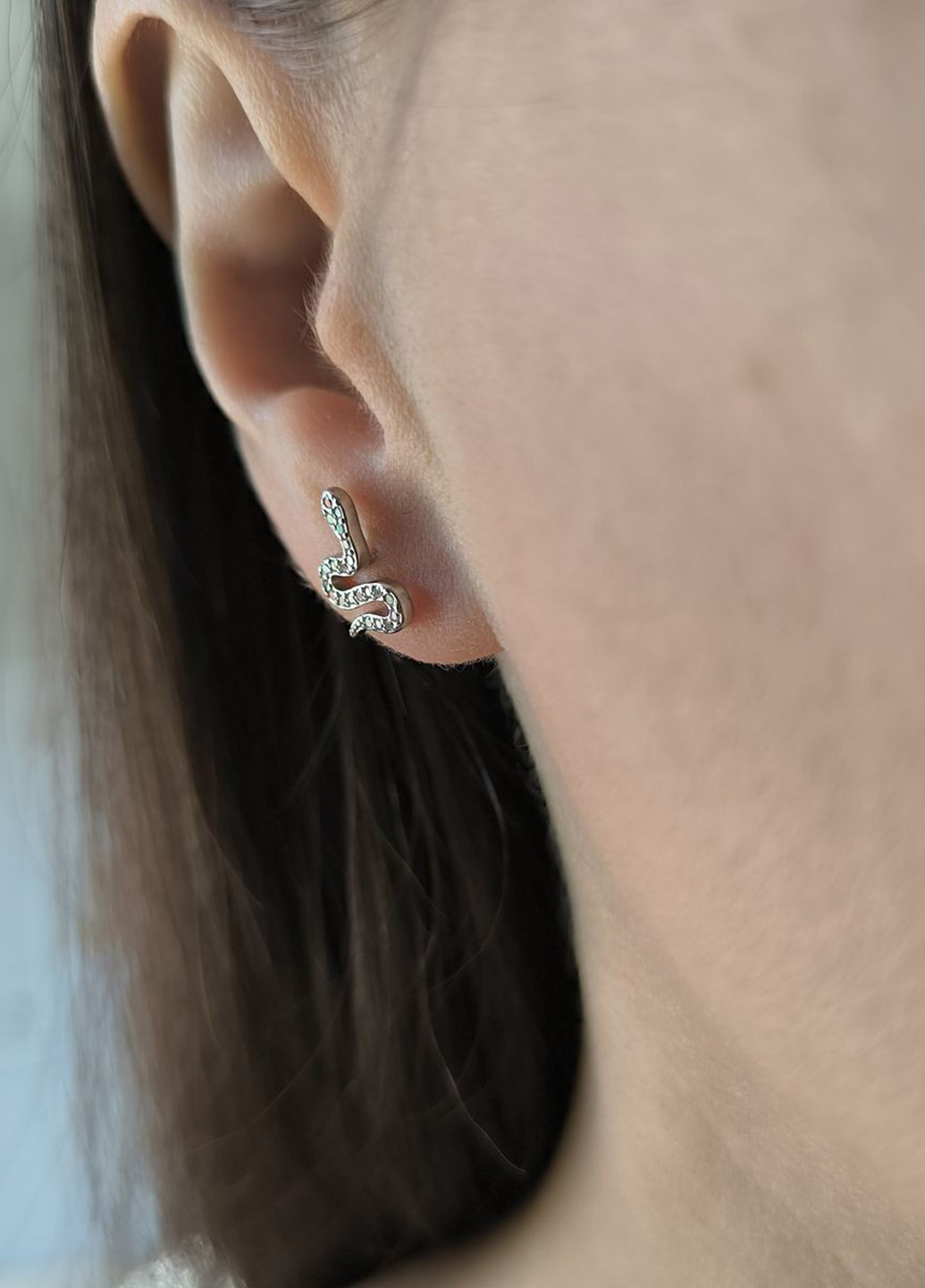 Сережки Silver Flame (369649371)