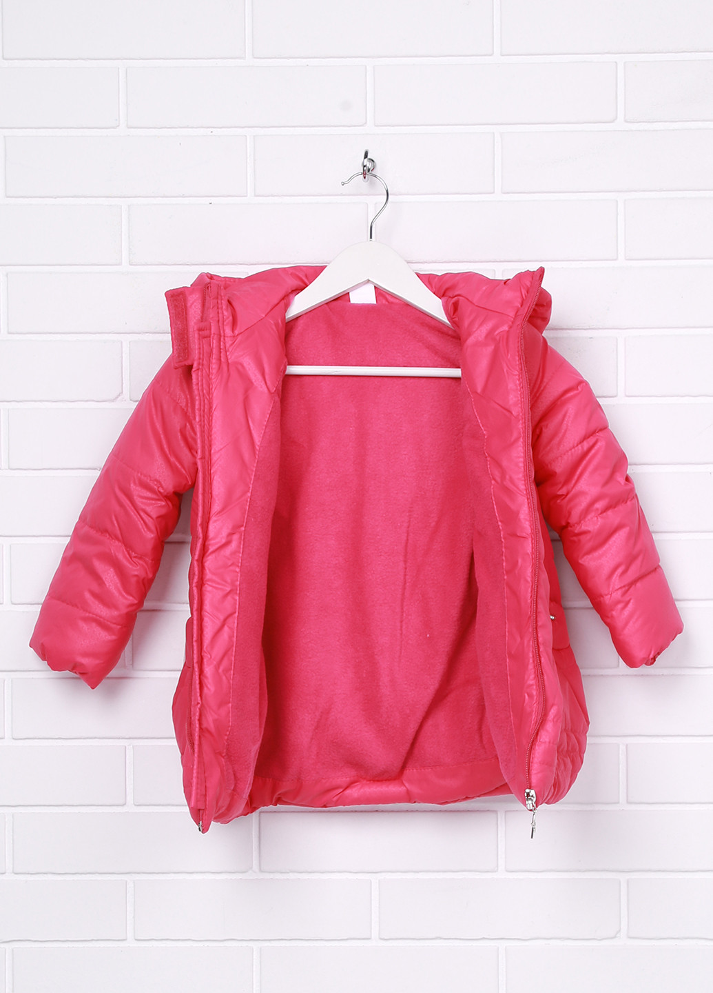 Розово-лиловая зимняя куртка Одягайко