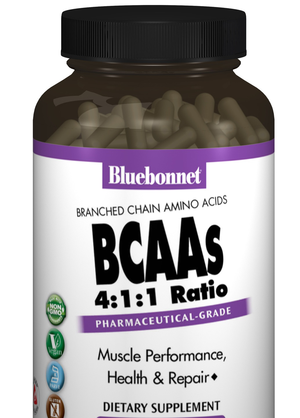 BCAAs (Разветвленные Цепи Аминокислот),, 120 гелевых капсул Bluebonnet Nutrition (225714399)
